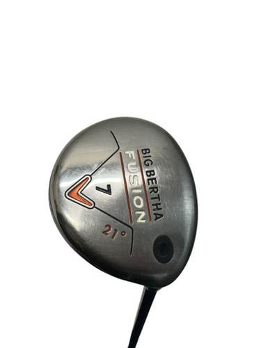 Used Callaway BIG BERTHA V SERIES Mens Fairway Wood RH Black 7 Wood 11835-S000205403