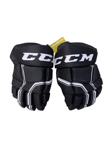 Used CCM QLT250 Youth Gloves Black 10" 11835-S000205688