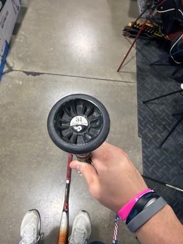 Used Demarini CF BLACK CBZL-BL BB/SB USSSA 2 3/4 Bat 31" 11605-S000213832