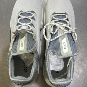 Used Ecco Mens Golf Shoes Grey Senior 12 11605-S000213765