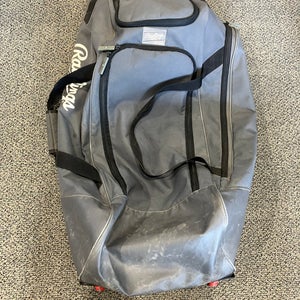 Gray Rawlings Wheeled Catcher's Bag (Used)
