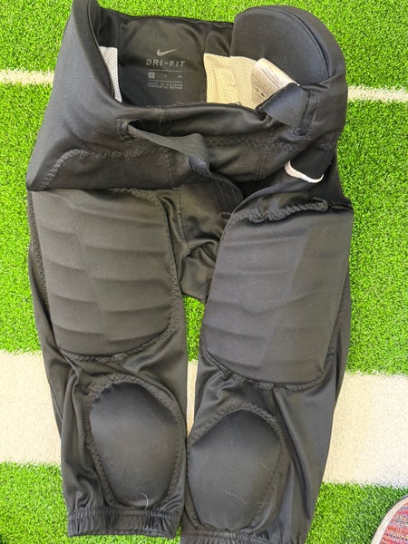 Black Unisex Small Youth Nike Team Defender Game Pants (Used)