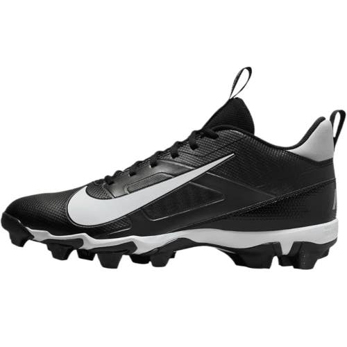 Nike Alpha Menace 4 Shark FN0028-001 Men 13 Black White Football Cleats RHS7774