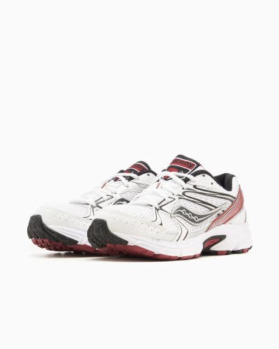 Saucony Ride Millennium S70812-17 Sneakers Men's White Red Running Shoes LIQ149