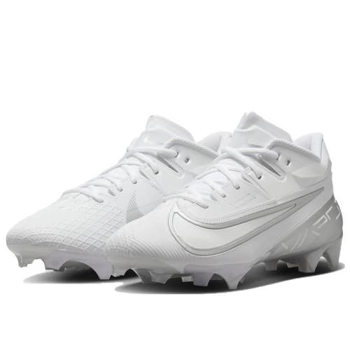 Nike Vapor Edge Elite 360 DA5457-101 Men's US 12 White Football Cleats HAWK3132