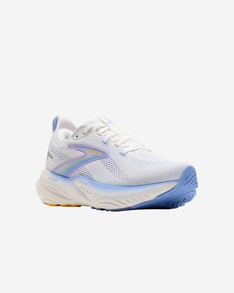 Brooks Glycerin 22 120434-1B-137 Sneakers Womens White Blue Running Shoes LIQ145