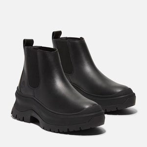 Timberland Roxie Lane TB0A28XMW02 Women's Black Leather Chelsea Boots MEW191