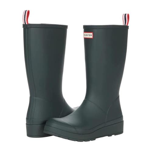 Hunter Original Play Tall T2007RMA Women's US 7 Arctic Moss Rain Boots HAWK3126