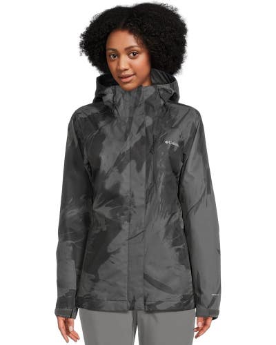 Columbia Whirlibird V Printed Interchange Jacket Women's Small Shark JAX1105