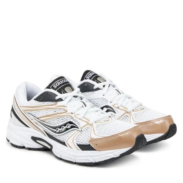 Saucony Ride Millennium S70812-18 Sneakers Men's White Gold Running Shoes LIQ142