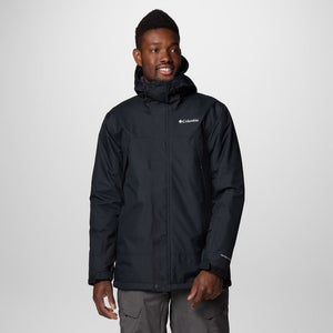 Columbia Shotski Jacket Men's 2XL Black Waterproof Insulated Full Zip JAX1104