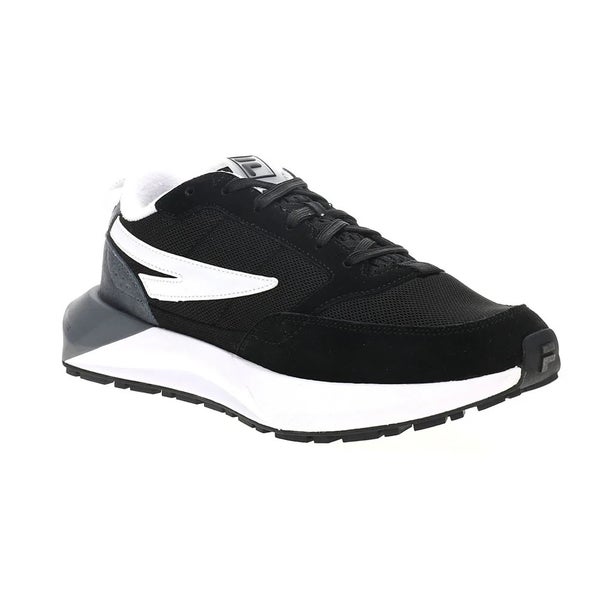 Fila Racer Energized 1RM02779-003 Sneakers Men's 9 Black Running Shoes HAWK3088