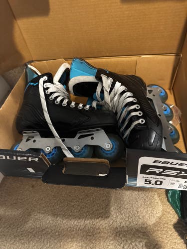 Bauer RSX Inline Skates Regular Width Size 5 (Used)