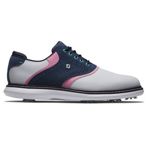 FootJoy New Wave 57959 Sneaker Men's White Leather Spiked Golf Shoes SHOP82