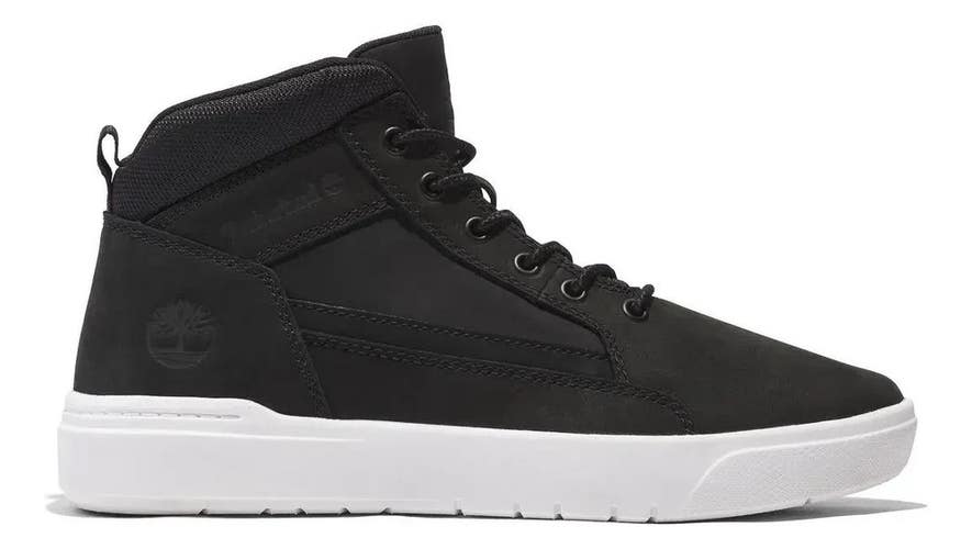 Timberland Allston Mid TB0A69V5W05 Men's 10 Black Comfort Casual Shoes RHS7762