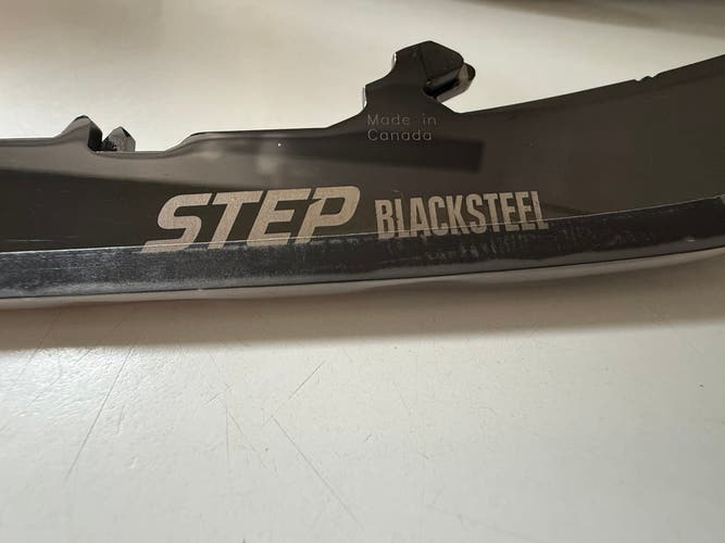 (New) Pair Step Steel ST EDGE Blacksteel 306 mm NHL Pro Stock for Bauer Tuuk LS Edge holder