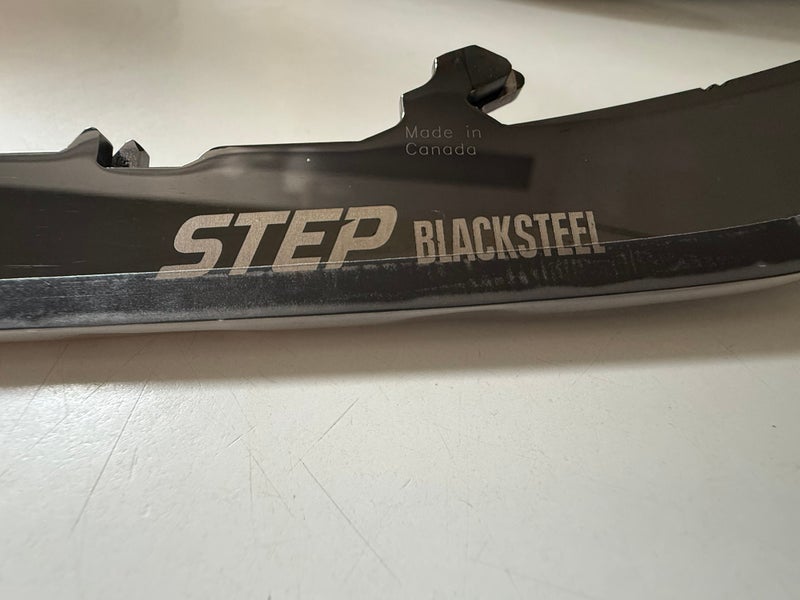 (New) Pair Step Steel ST EDGE Blacksteel 306 mm NHL Pro Stock for Bauer Tuuk LS Edge holder