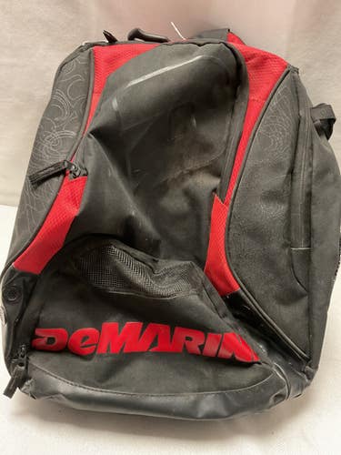 Used Demarini VOODOO BB/SB Player Backpack Black 11490-S000269177
