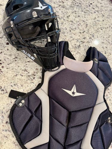 Black All Star Player's Series Catcher's Set (Used)
