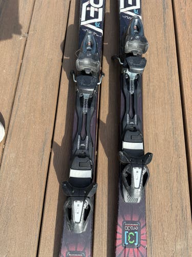 HEAD 163 cm Rev 75 Era 3.0 Skis With Bindings (Used)