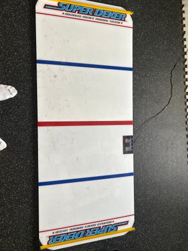 (Used) super decker advanced hockey training system