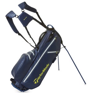NEW TaylorMade Flextech Waterproof 5 Way Navy Stand/Carry Golf Bag