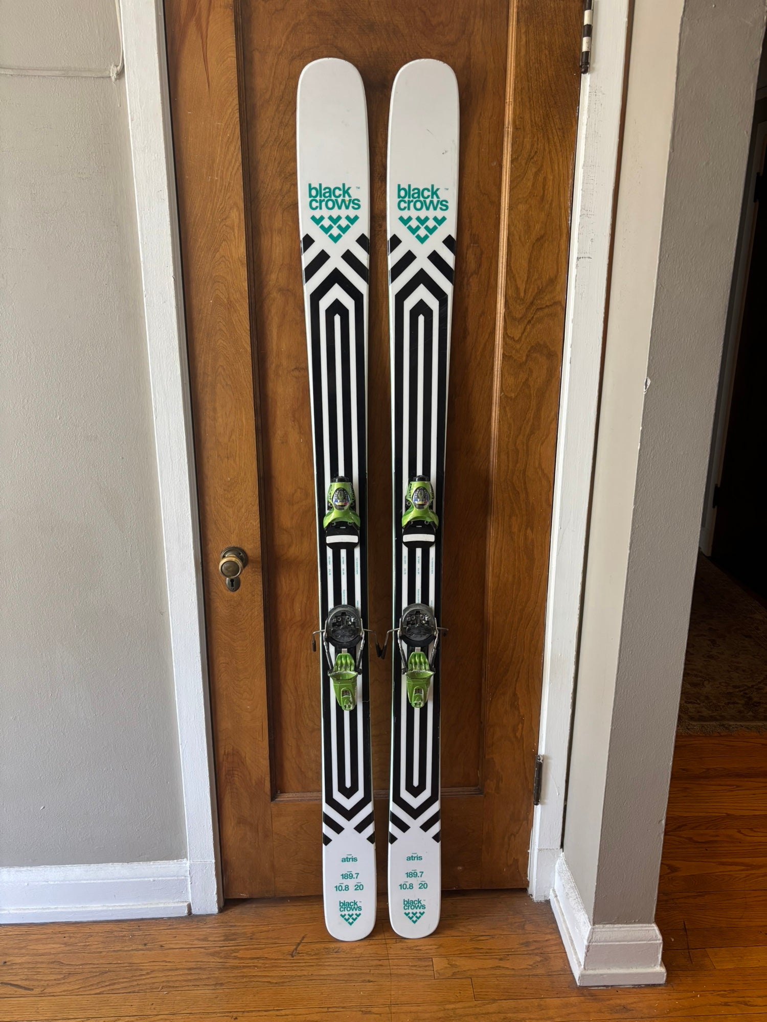 freeride skis BLACK CROWS ATRIS 2020, poplar core + Tyrolia Attack