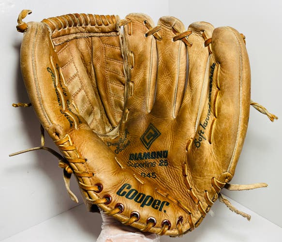 Vintage Cooper Diamond Superline 25 845 Baseball Glove 12.5" Right Hand Throw