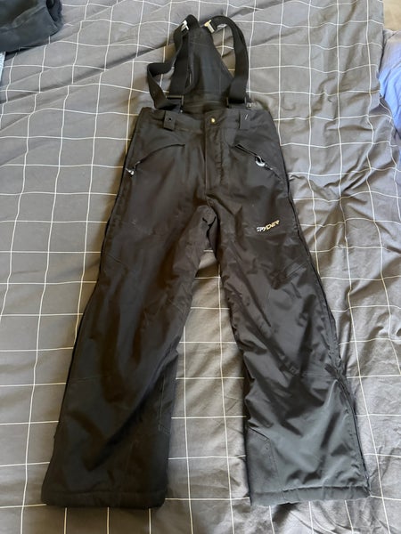 SPYDER full zip ski pants kids 12