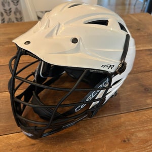 Cascade CPV-R Lacrosse Helmet white/black cage - Used - Size M/L