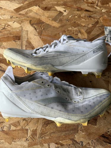 White Unisex Size M 7.5 (W 8.5) Adidas Adizero (Used)