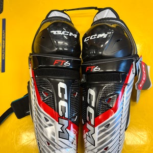 Junior CCM JetSpeed FT6 12 Shin Pads (New)