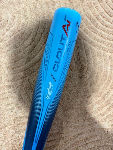 2024 Rawlings Clout AI Alloy Bat BBCOR Certified (-3) Alloy 28 oz 31" (Used)