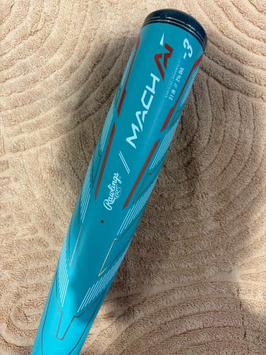 2024 Rawlings Mach AI Alloy Bat BBCOR Certified (-3) Alloy 28 oz 31" (Used)