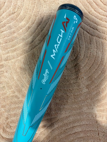 2024 Rawlings Mach AI Alloy Bat BBCOR Certified (-3) Alloy 28 oz 31" (Used)