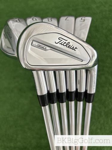 Titleist T350 Forged Iron Set 5-P / True Temper AMT Red Regular