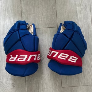 Bauer Vapor Team Gloves 13" (Used) USA Colorway