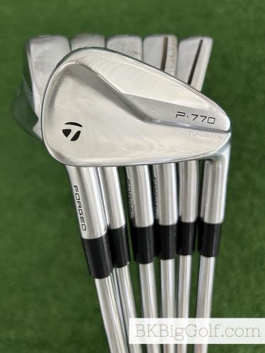 Taylormade P770 Forged Iron Set 5-P / KBS Tour 120 Stiff