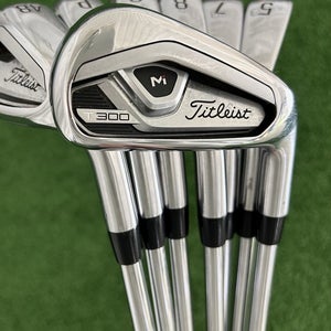 Titleist T300 21 Iron Set 5-48 / True Temper AMT Red Stiff