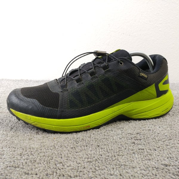 Salomon Xa Elevate GTX Mens Size 10 Running Shoes Black Low Top Sneakers