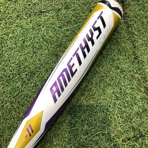 2022 Easton Amethyst Alloy Bat (-11) Alloy 17 oz 28" (Used)