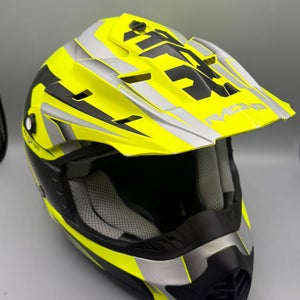 AFX FX-17 Force Motocross Helmet Adult Small Yellow (Used)