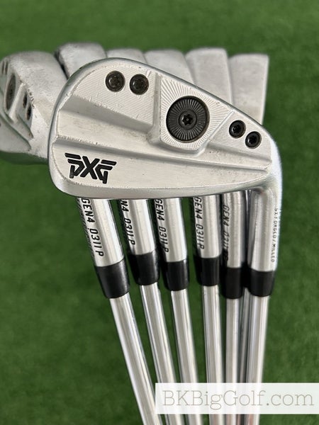 PXG 0311 P GEN4 Forged Iron Set 4-W / True Temper Elevate Tour 120 Stiff