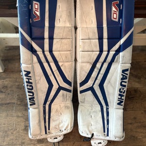 28" Vaughn Velocity V10 Goalie Leg Pads (Used)