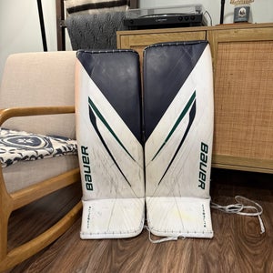 Large 2024 Bauer Vapor Hyperlite 2 Goalie Leg Pads Pro Stock (Used)