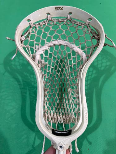 STX Duel 3 Strung Lacrosse Head