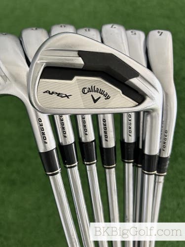 Callaway Apex Forged Iron Set 4-A / Project X 4.0 High Launch Regular