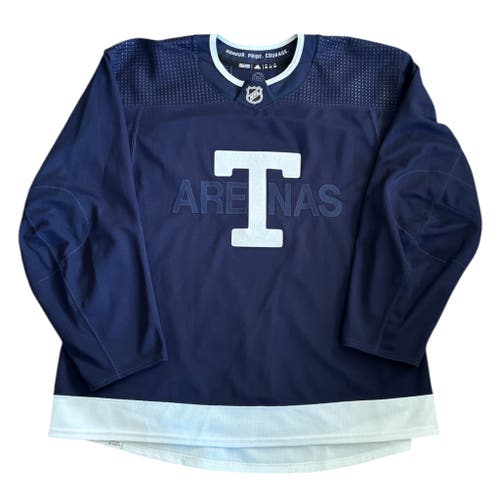 Adidas Team Issued Toronto Maple Leafs Arenas Alternate Authentic Pro NHL Hockey Game Jersey 60