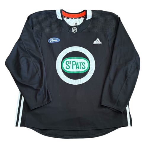 Adidas Toronto Maple Leafs ST PATS Authentic NHL Pro Stock Practice Hockey Jersey 58+