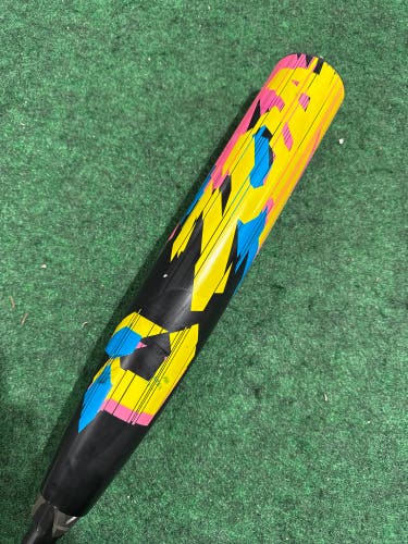 2023 DeMarini Zoa Glitch Composite Bat USSSA Certified (-8) Composite 22 oz 30" (Used)